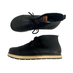 Altra SMITH Boots Black Leather Chukka Desert Boots | EUC Men Size 9.5